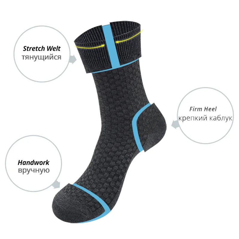 Bamboo Business Compression Socks – 10 Pairs