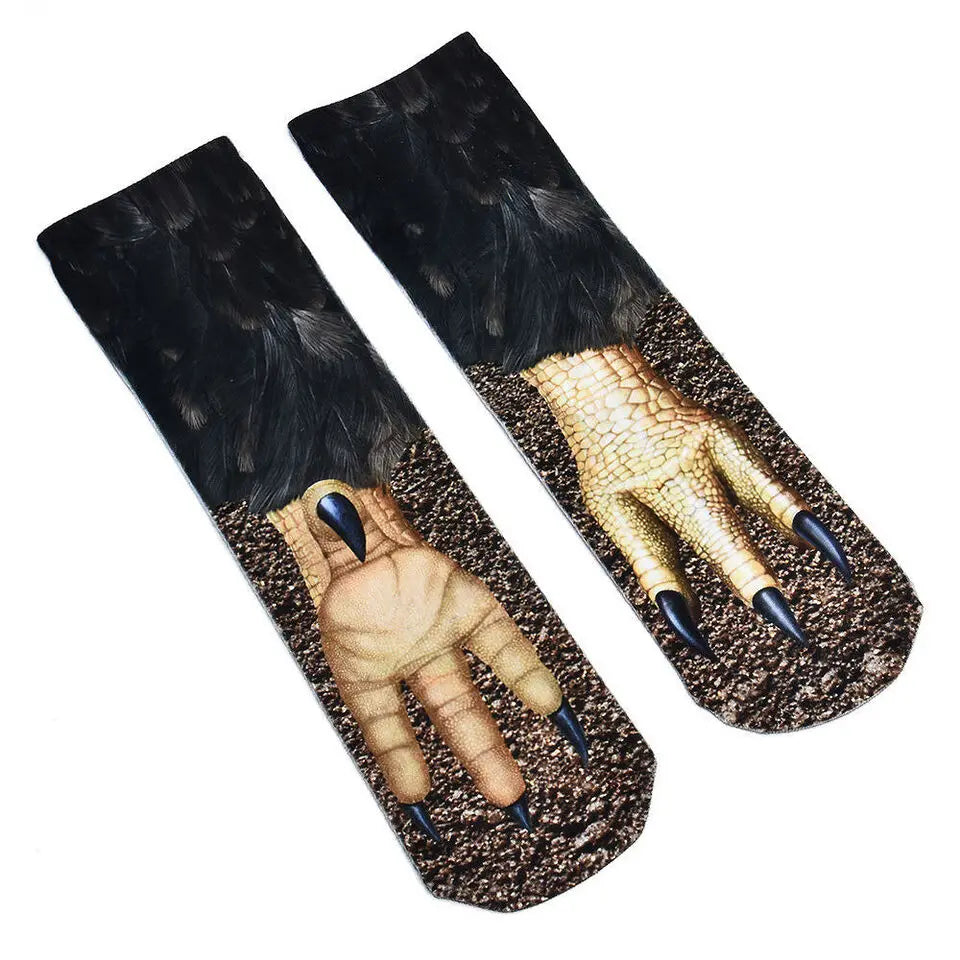 3D Animal Paw Socks - For Adults and Kids