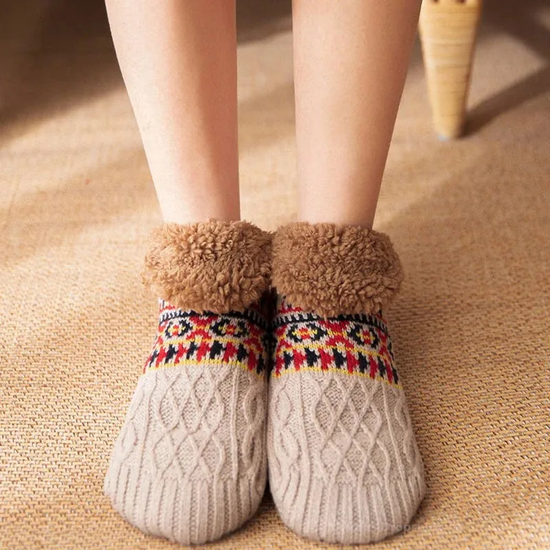 Indoor Winter Slipper Socks for Men