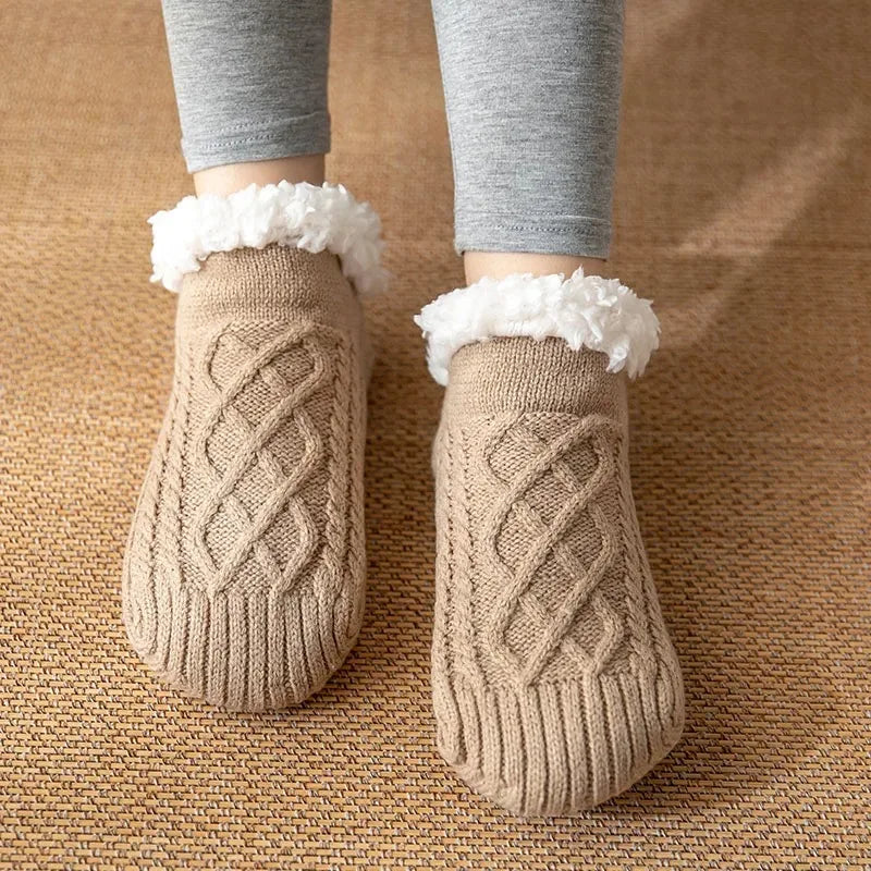 Indoor Winter Slipper Socks for Men