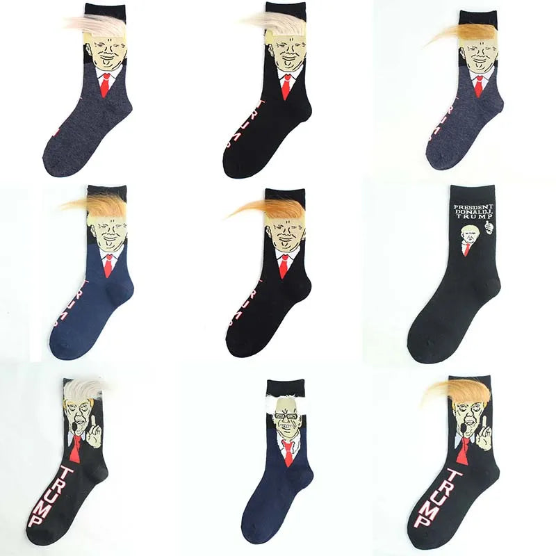 President Donald Trump Spoof Funny Socks Men Women