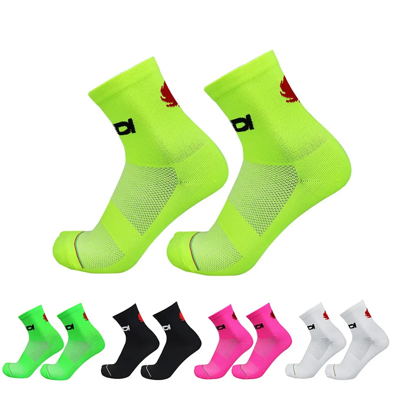 Pro Breathable Cycling Socks – Men & Women